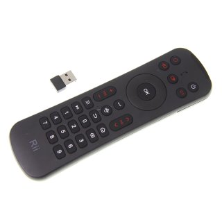 Original Fernbedienung RII MX6 2.4G Air Mouse mit USB