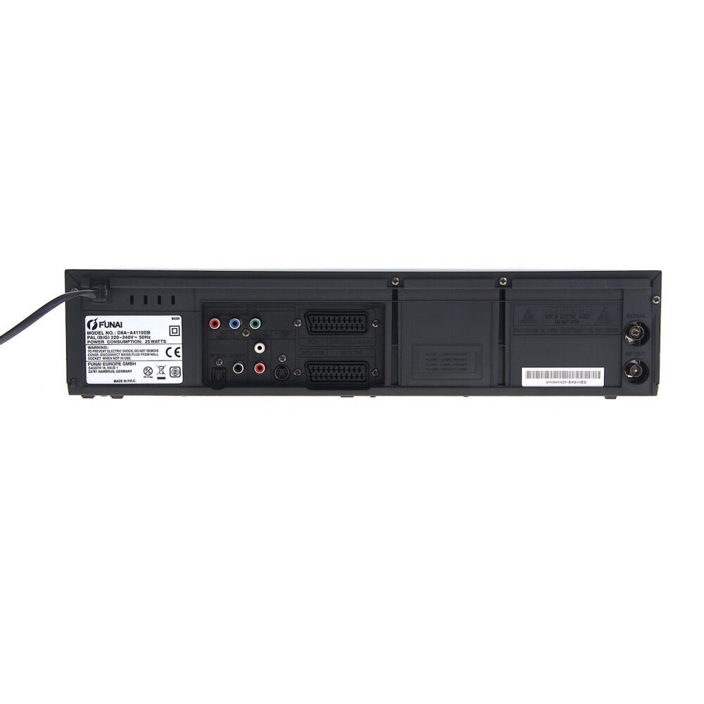Funai D8AA4110DB VHS Recorder / DVD Player Kombination