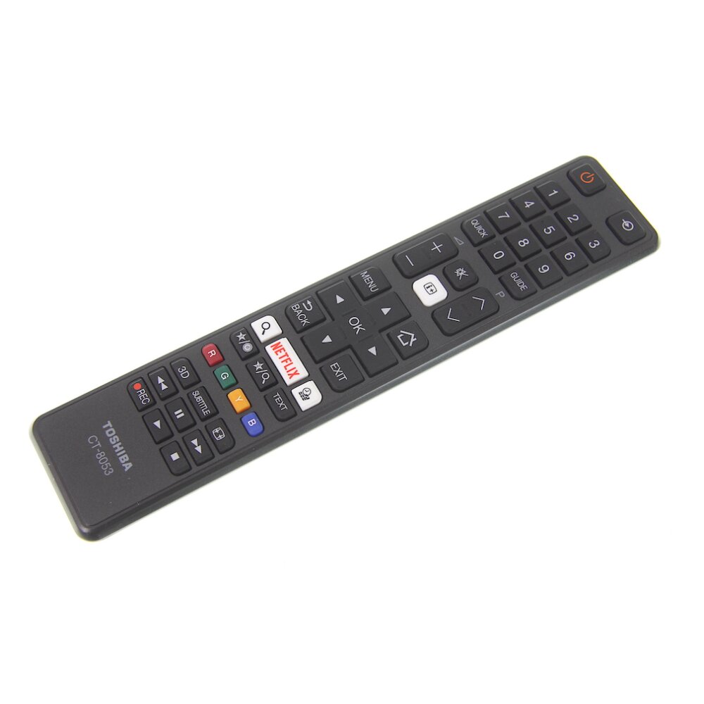 Télécommande Générique Neuve Pour Téléviseur Toshiba - Modèle CT-8053 (CT8053) - Noire