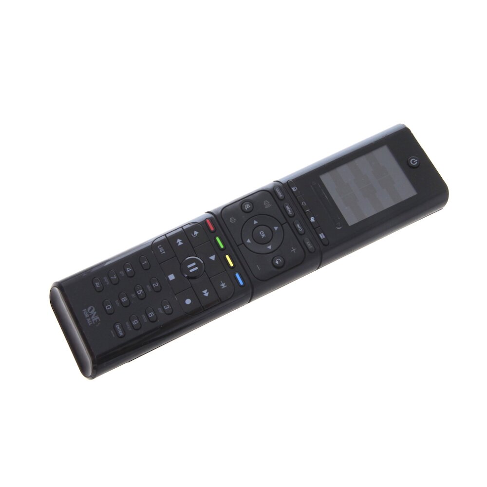 One For All Zapper Basic Telecomando Universale URC 6810 – Per TV, Decoder E Soundbar, Tasti Grandi E Colorati, Impostazione Facile