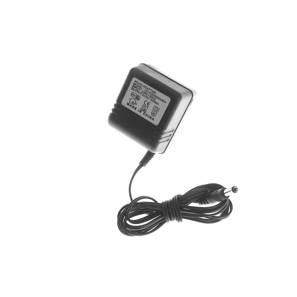 Alimentatore AC 6V 350mA – Modello CD-E350600350A, Ricambio Per Lampade, Adattatore Da 100-240V, CE - 3