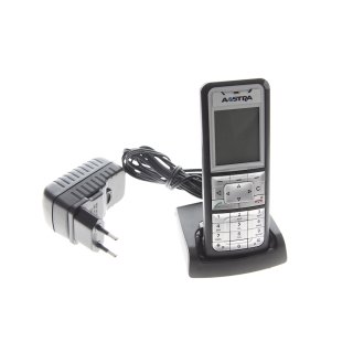 Aastra 622d Handset Mobilteil mit Ladeschale