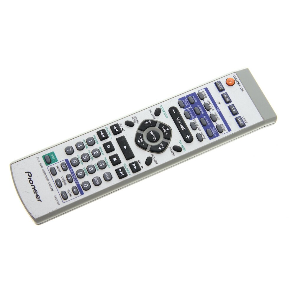 SimplyAll Telecomando Sostitutivo Per Pioneer XV-DV313 - Telecomando Di Ricambio Con Tutte Le Funzioni, Facile Da Usare (batterie Non Incluse)