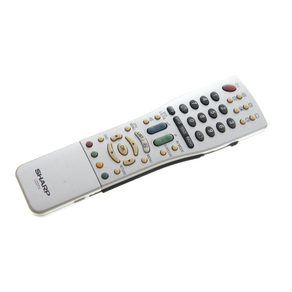 Telecomando Sostitutivo Per TV Sharp LC-32GD8E: Pronto All'Uso, Batterie Incluse