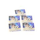 JVC DV60 Digital Video Cassette DVM60   5 Stück