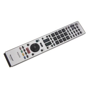 Original Fernbedienung Sharp GB075WJSA Batteriedeckel fehlt