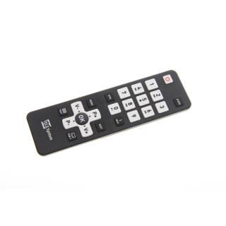Original Fernbedienung Tele System Dvb-t T2 Hd Batteriedeckel fehlt!