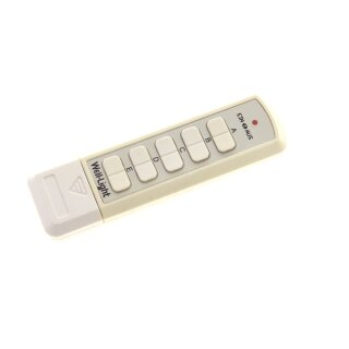 Original Fernbedienung Well-Light 433MHz  für Funksteckdosen Set