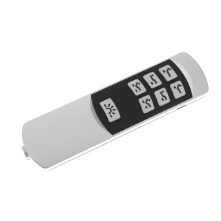 Original Fernbedienung Limoss Handset HC315 für HC312, HC313 oder HC300 Batteriedeckel fehlt