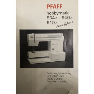 Pfaff hobbymatic 904-1 /946-1 / 919-1 Strech & Jeans