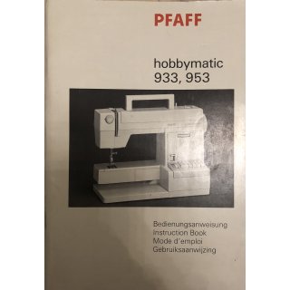 Pfaff hobbymatic 933, 953